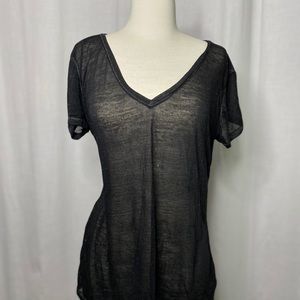 Sheer Black T-Shirt